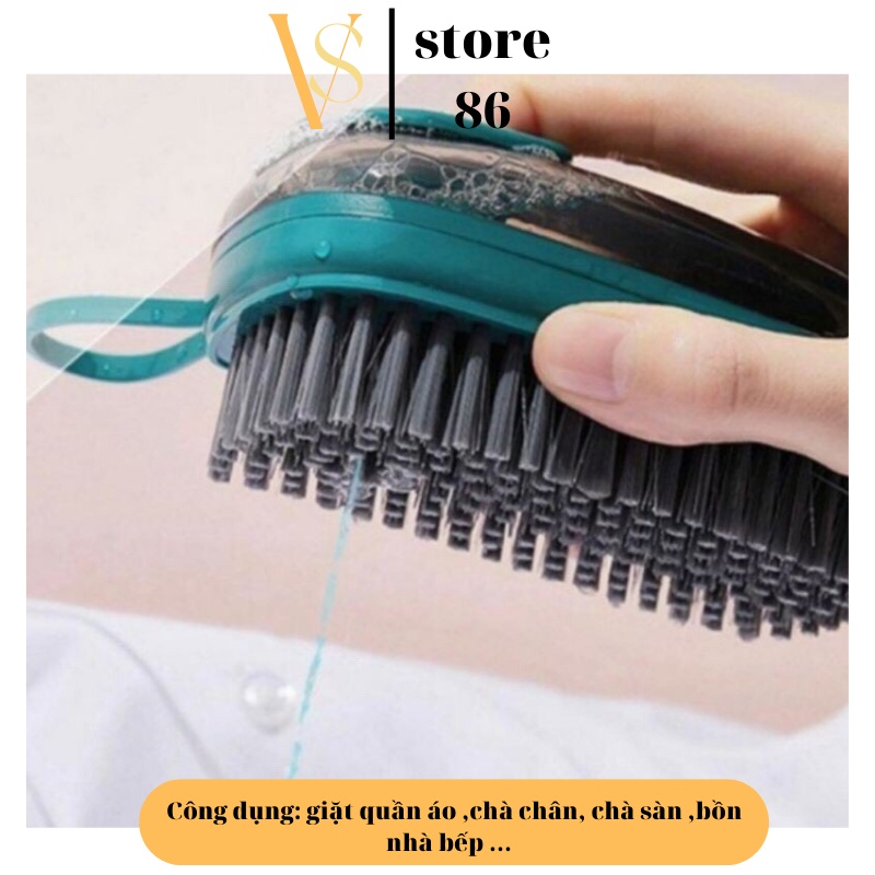 Bàn Chải Giặt Đồ, Bàn Chải Giặt Quần Áo Có Hộp Đựng Bột Giặt Đa Năng Tiện Lợi