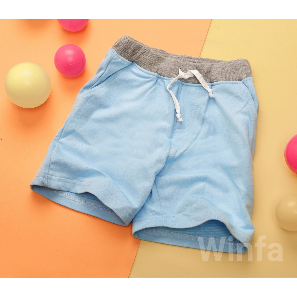 QUẦN SHORT TRẺ EM WINFA 100% COTTON