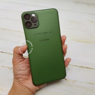 Ốp lưng Iphone 11/ 11 Pro/ 11 Pro Max siêu mỏng 0.3 mm màu xanh hiệu Likgus