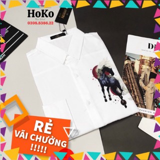 Áo sơ mi nam hàn quốc, áo sơ mi trắng nam, chất đẹp bán shop hoko