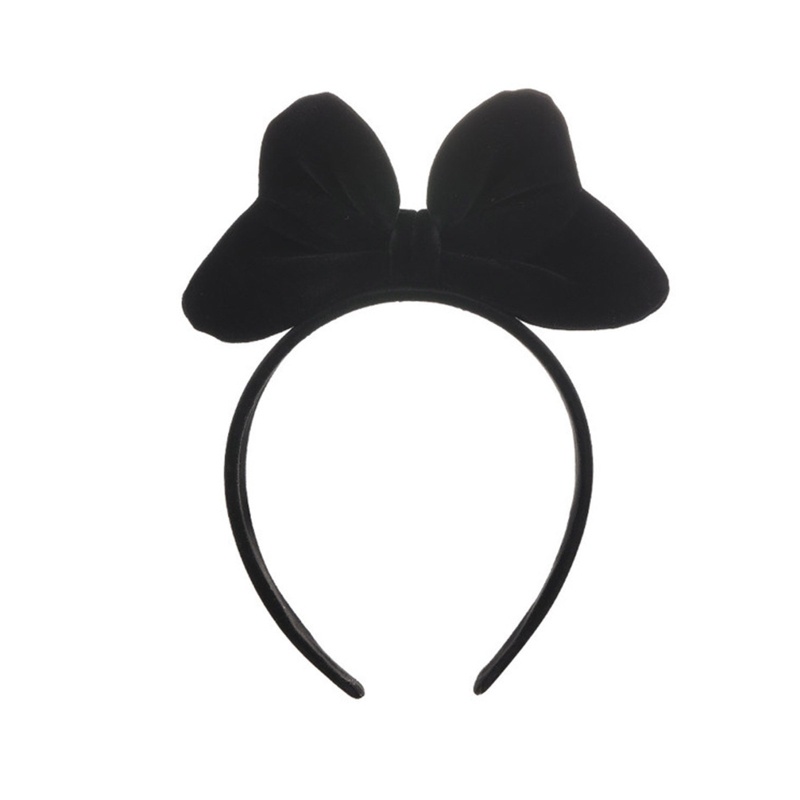 Băng Đô Vải Nhung Đính Chuông Và Tai Mèo