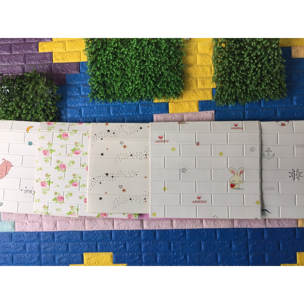 Xốp dán tường 3d hoạt hình dễ thương