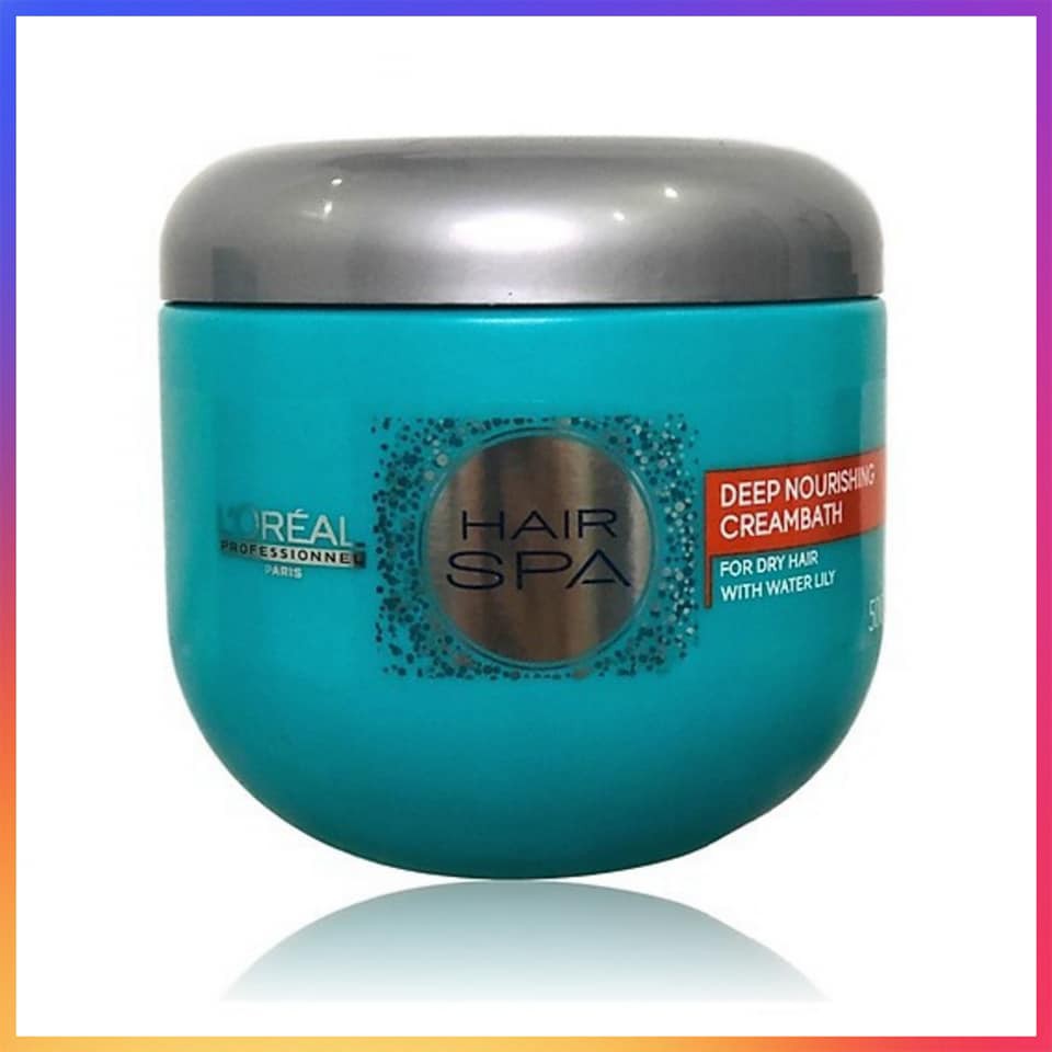 Dầu hấp suôn mượt LOreal Hair Spa Deep Nourishing 500ml