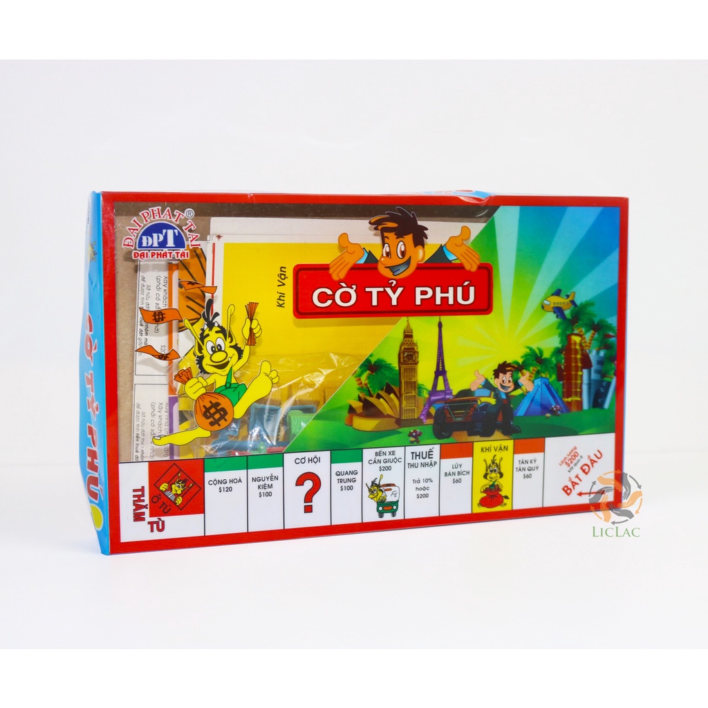 Cờ tỷ phú Đại Phát Tài  hàng loại tốt, Đồ chơi trẻ em boargame giá rẻ