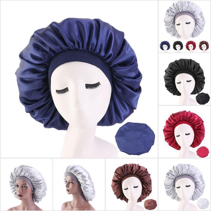 Nón Trùm Tóc Khi Ngủ Chất Liệu Satin