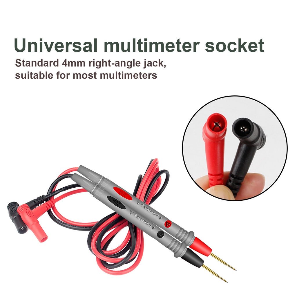 Đồng Hồ Đo Vạn Năng 20A 1000V Bằng Silicone Chất Lượng Cao