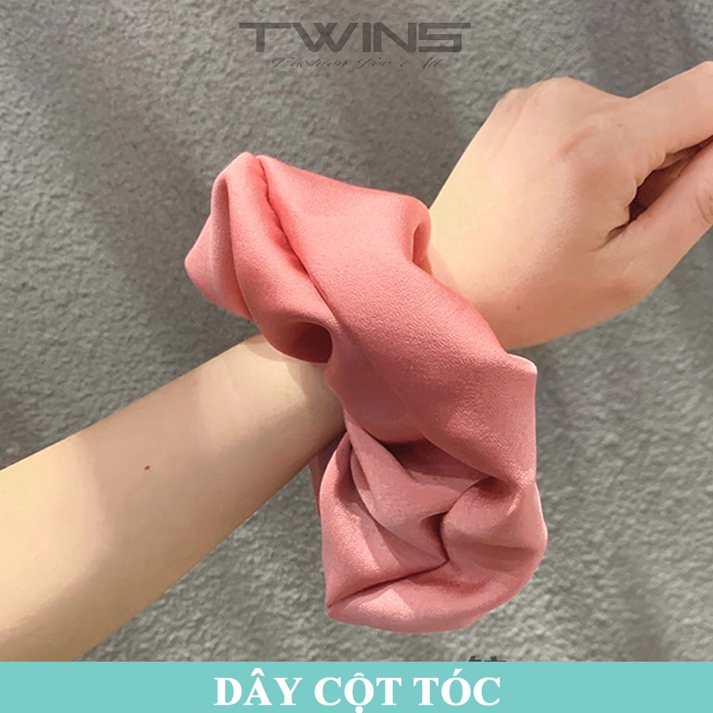 Dây cột tóc, buộc tóc scrunchies SD202 dễ thương, cute, xinh đẹp phong cách Hàn Quốc làm phụ kiện tóc thời trang cho nữ