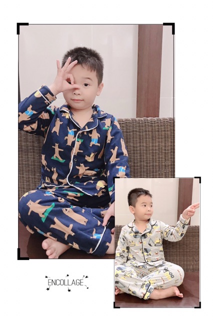 Bộ pijama chất nỉ cực đẹp, ấm và mềm mại cho bé trai, bé gái - BPNBD