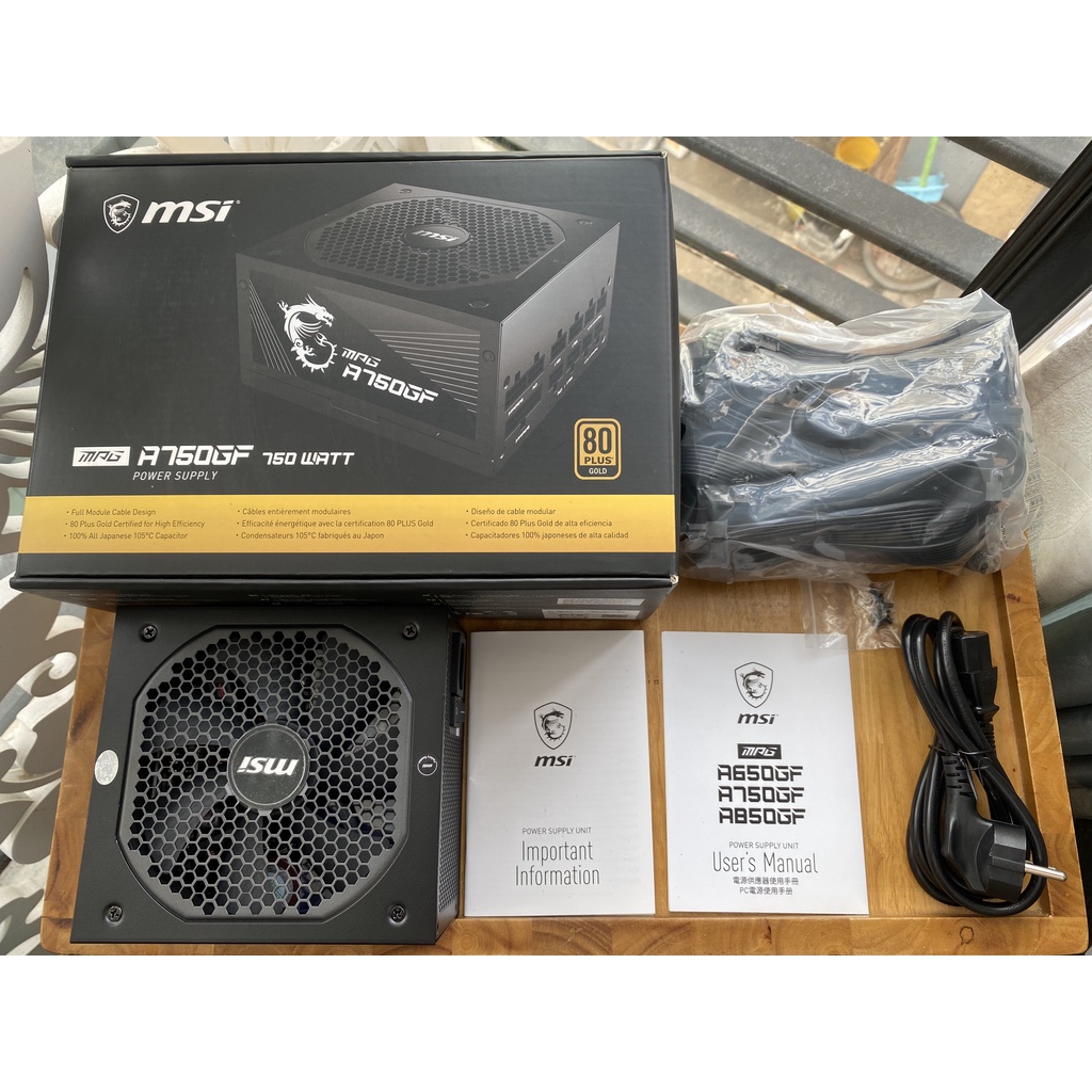 NGUỒN MÁY TÍNH MSI MPG A750GF 750W
