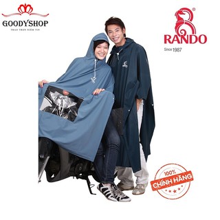 Áo mưa Rando cao cấp có kiếng 1 da APPS13 Goodyshop