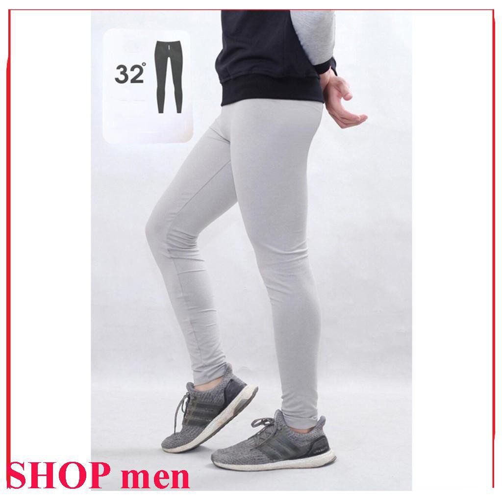 GIẢM GIÁ SÂU Quần Giữ Nhiệt nam ghi sáng *