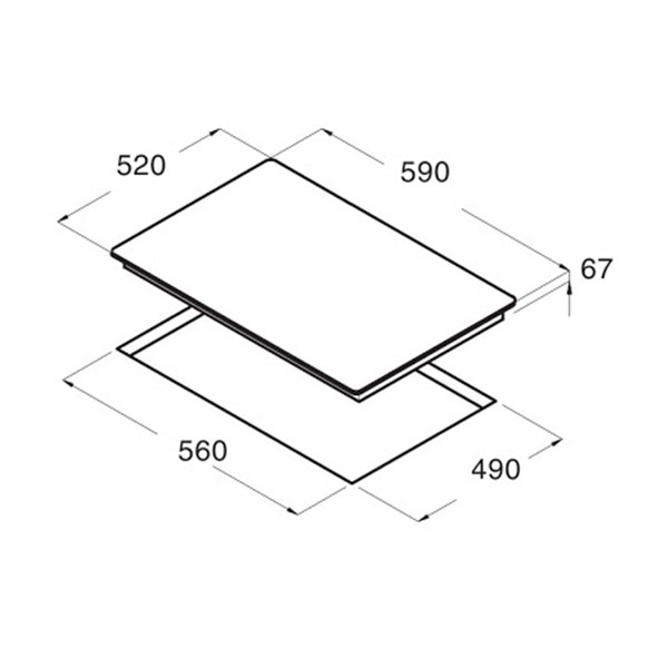 Bếp Điện Cata TN 604 A