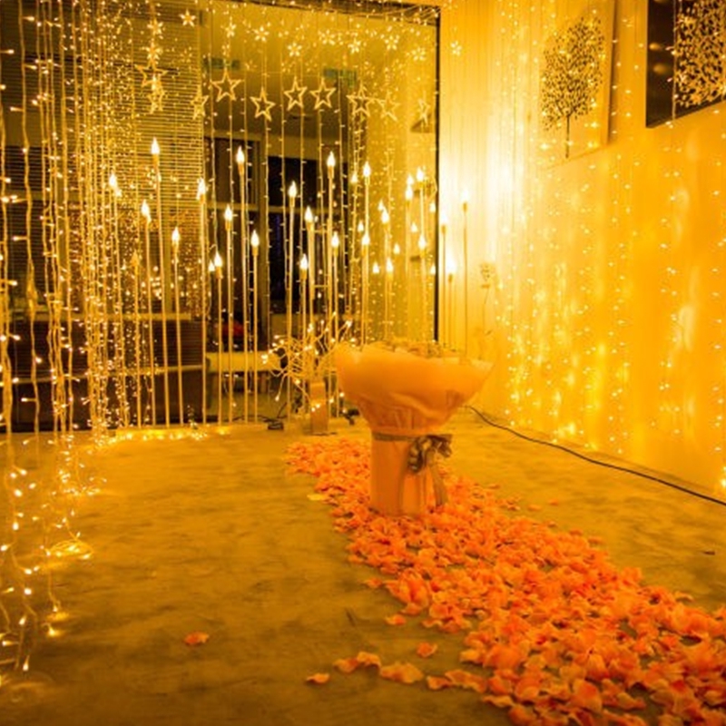 Dây đèn LED dài 3m đẹp mắt trang trí cho nhà cửa