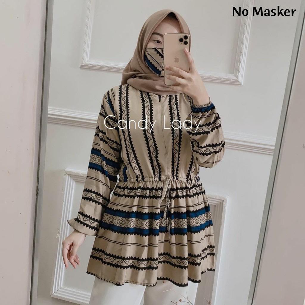 1kg 6 Cái | Azzura GEARA OMARY MALIKA BLOUSE RAYON Shell PREMIUM HITA Blebgram Thời Trang Cao Cấp Ch