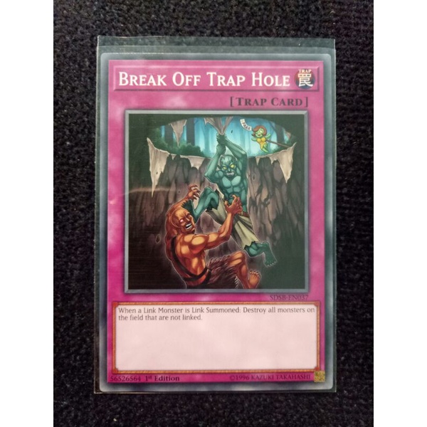 [FREESHIP] thẻ bài yugioh BREAK OFF TRAP HOLE