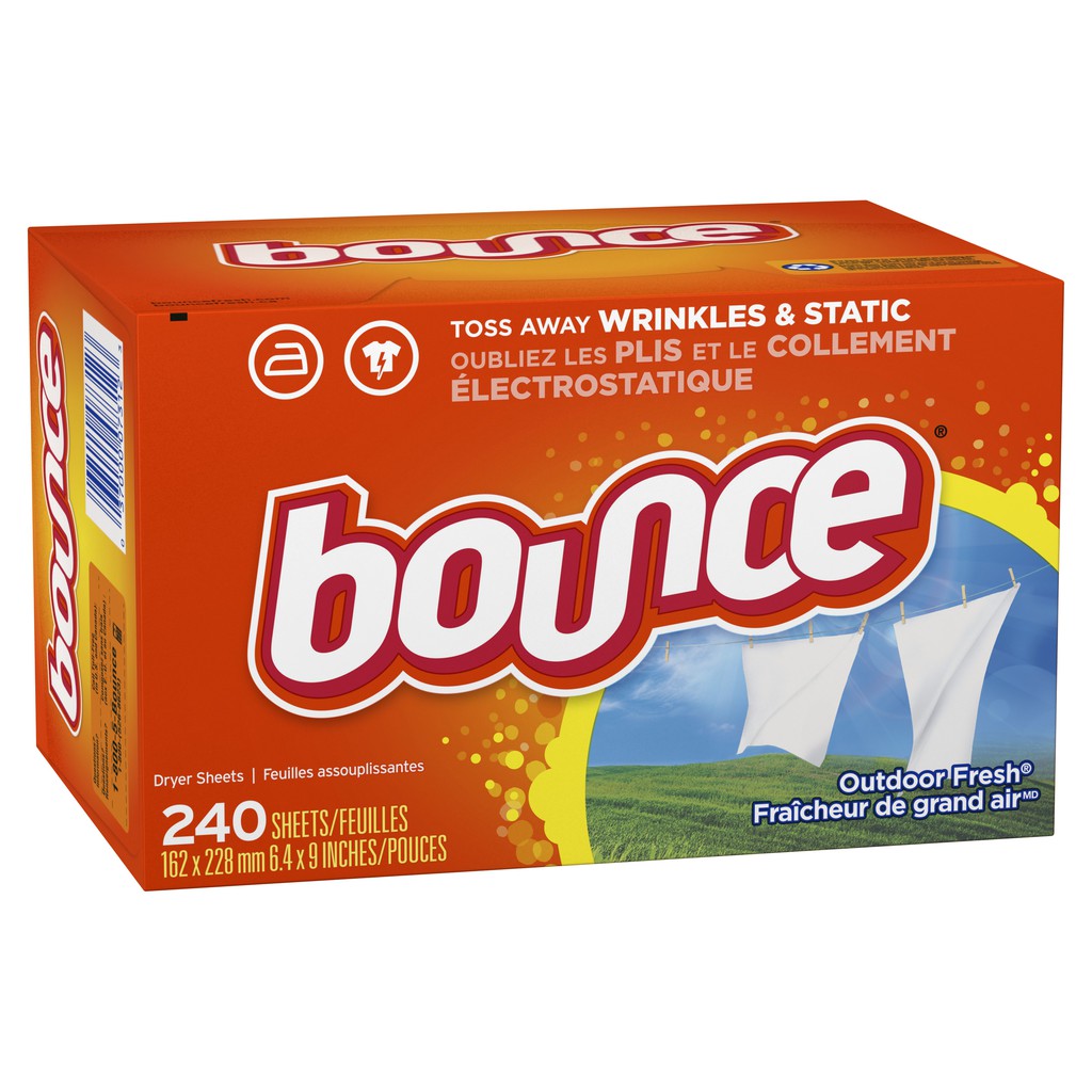 Lẻ - Giấy thơm quần áo BOUNCE Mỹ