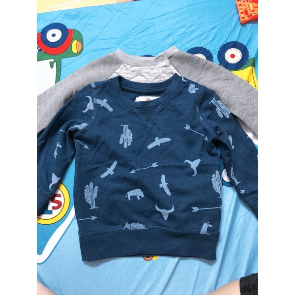 Thanh lý  áo bé trai tay dài size 74-80