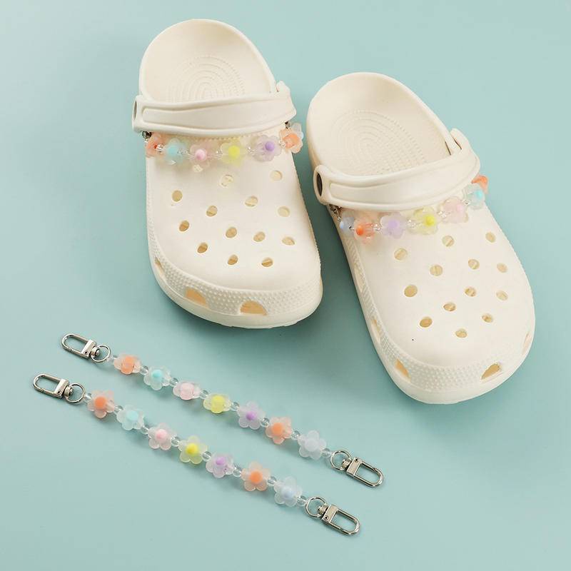 crocs sticker 1 Bộ Phụ Kiện Khóa Dây Giày Trang Tríshoes sticker Accessories Stickers Sandals Shoe Decoration