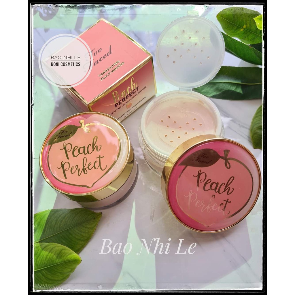 [CÓ SĂN] Phấn Phủ Too Faced Peach Perfect Mattifying Loose Setting Powder | BigBuy360 - bigbuy360.vn