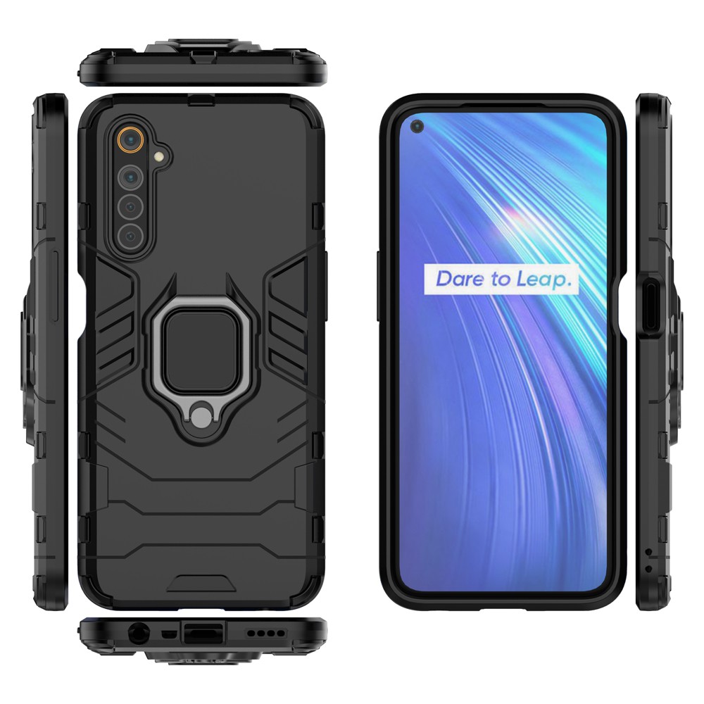 Ốp lưng Realme 6 6i 6s 6 Pro, Ốp Chống sốc Iron Man có giá đỡ nhẫn iring Bảo vệ viền và Camera cho Realme 6 6i 6s 6 Pro