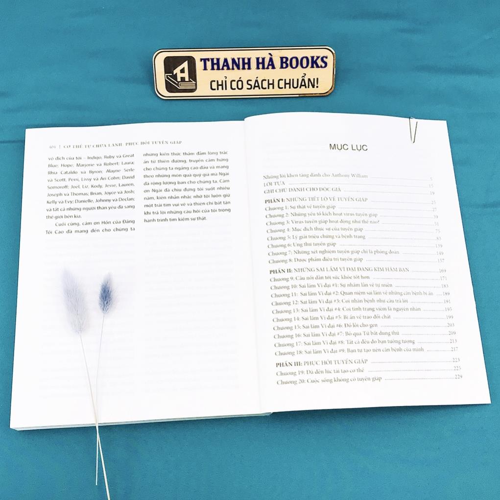 Sách - Cơ thể tự chữa lành  - Huy Hoàng