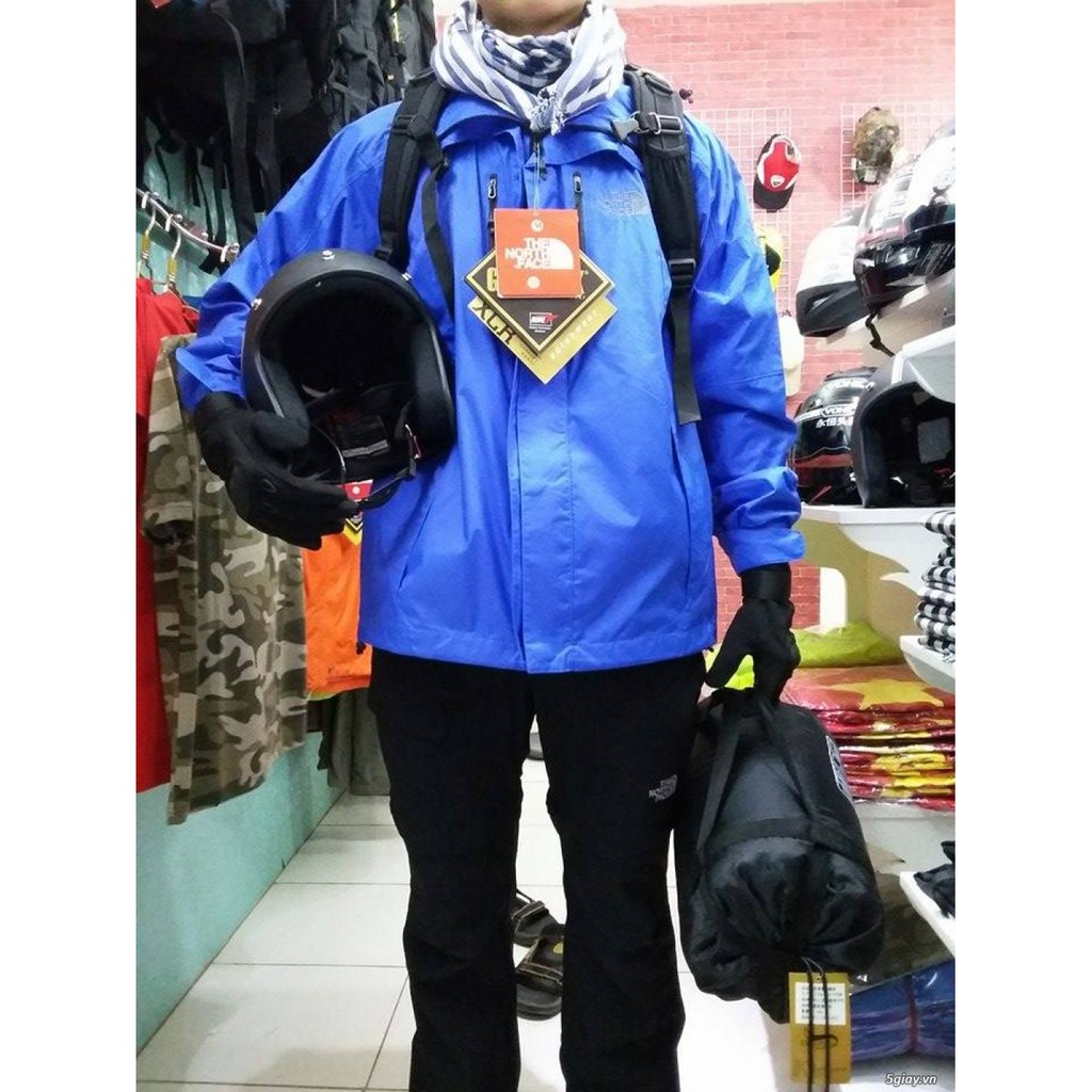 Áo khoác THE NORTHFACE 2 lớp màu trơn chống nước VNXK The north face