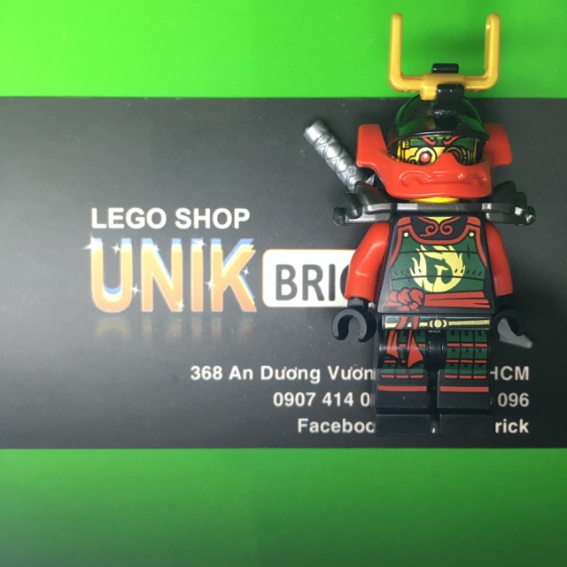 Lego UNIK BRICK Samurai X Nya (Mẫu 3) - Ninja nữ áo đỏ trong Ninjago chính hãng (như hình)