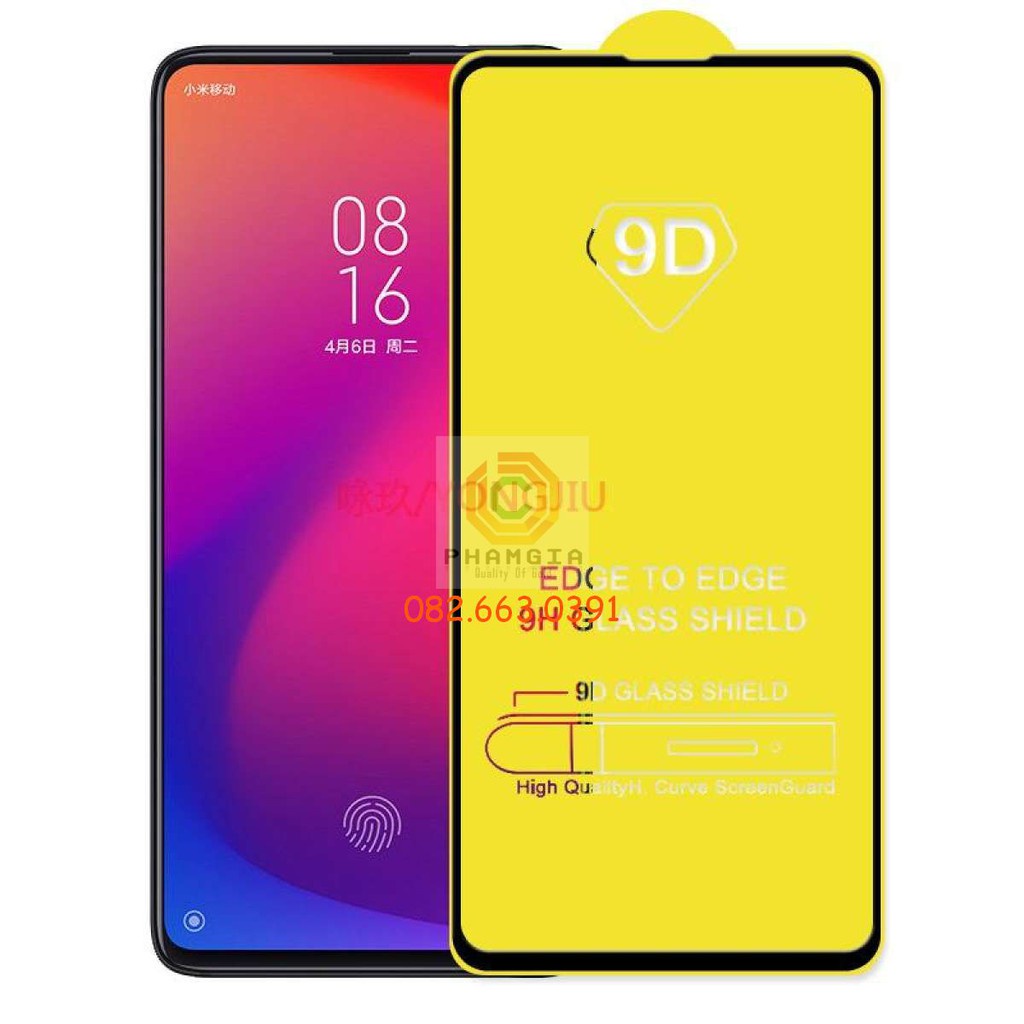 Kính cường lực Xiaomi Redmi K20/K20 pro full màn hình, full keo, siêu chuẩn