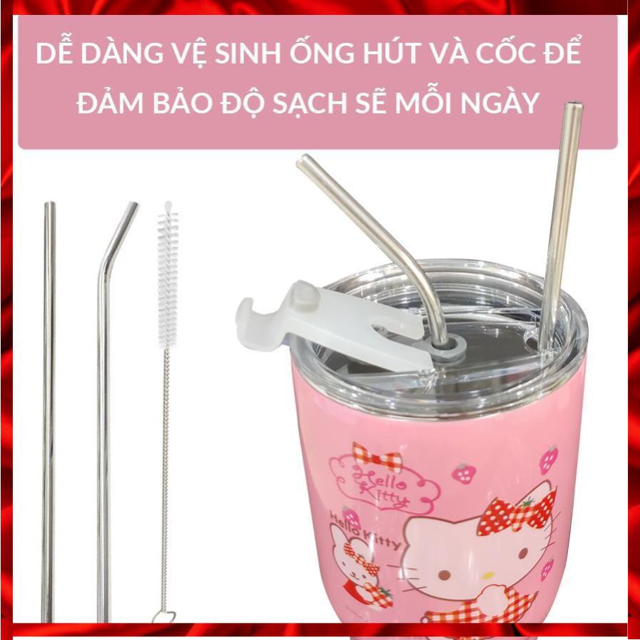 Bình giữ nhiệt, Ly giữ nhiệt Thái Lan 900ml tăng 1 túi, 2 ống hút, 1 cọ rửa inox 304