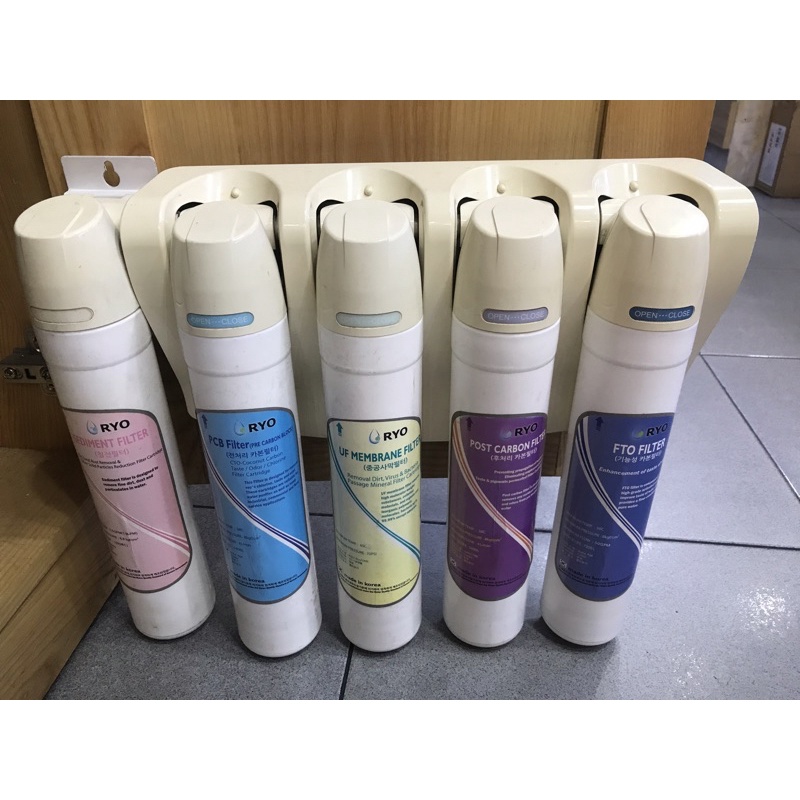 Bộ 5 lõi lọc nước RYO 12345 Dùng thay thế cho máy lọc  RYO RP-902 -  Hàng chính hãng  - Made in Korea