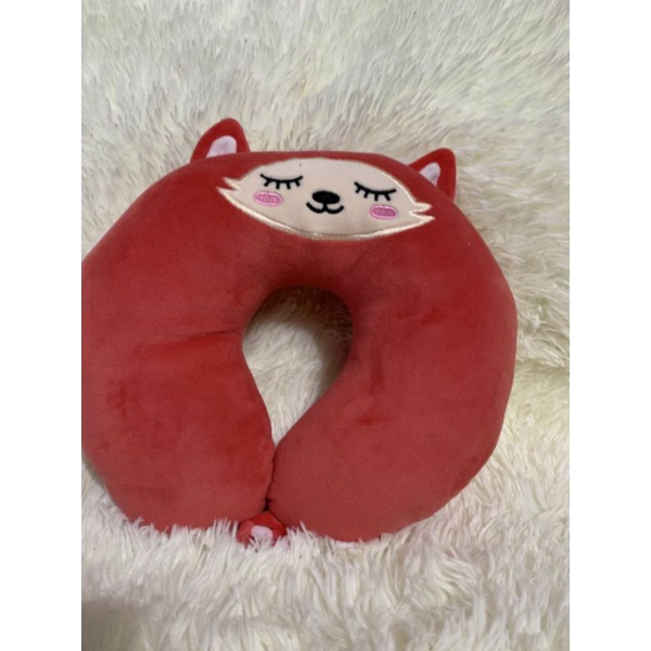 Gối chữ U, tựa cổ hình thú đi du lịch, đi xe ô tô, ngồi văn phòng...chống mỏi cổ nhiều màu