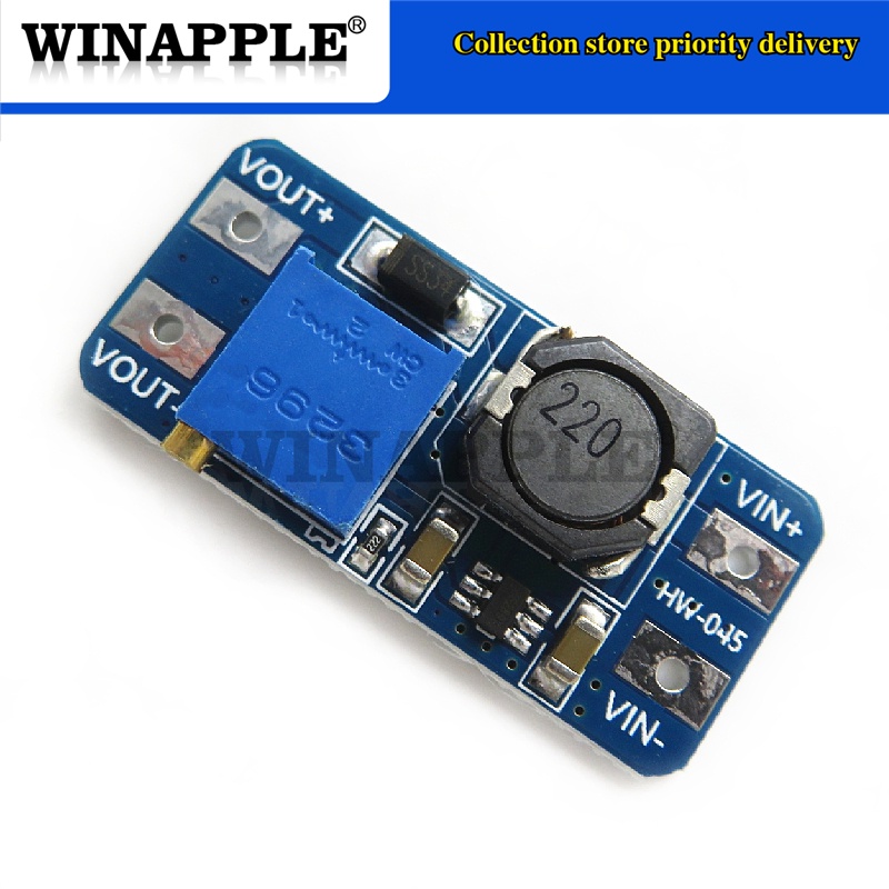 Bộ 5 Mô Đun Tăng Áp MT3608 DC-DC MAX Đầu Ra 28V 2A