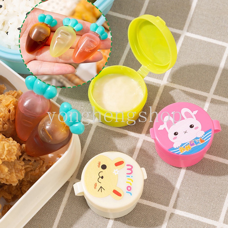 Hộp Đựng Gia Vị Dạng Bóp Mini Hình Hoạt Hình Dễ Thương Cho Trẻ Em