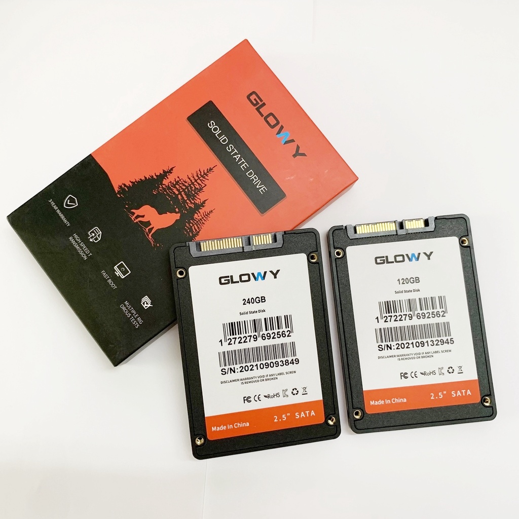 Ổ cứng SSD Gloway 120G/240G GLW12 2.5inch lưu trữ dữ liệu, phân phối chính hãng bảo hành 3 năm