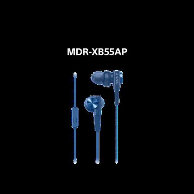 Tai nghe Sony In-ear EXTRA BAS MDR-XB55AP - Hàng Chính Hãng