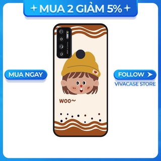 Ốp lưng Vsmart Joy 3/Joy 4/Active 3/Bee 3/Live/...dẻo đen hình Woo