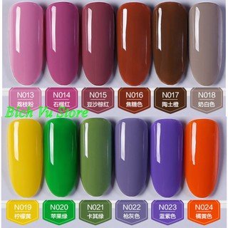 sét 6 chai sơn gel mini 6ml/1chai