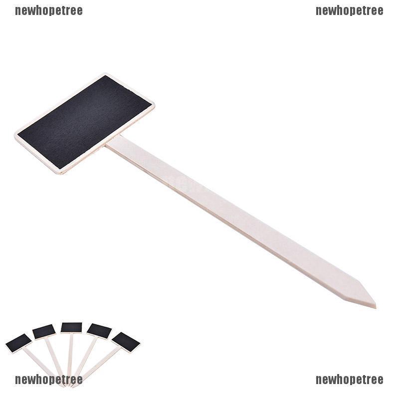 5 tấm bảng đen nhỏ bằng gỗ, có kẹp giữ dùng viết tin nhắn