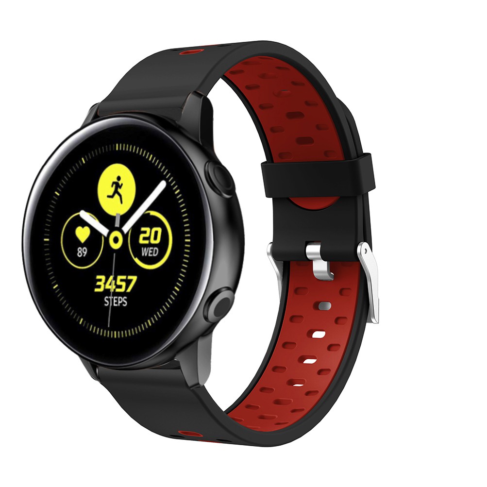 Phụ kiện dây đeo silicon thay thế dành cho Samsung Galaxy Watch Active/Gear Sport/Garmin Vivoactive 3