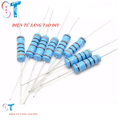 ĐIỆN TRỞ CHÍNH XÁC 4,7 OHM 2W 1% 5 VẠCH CHÂN ĐỒNG