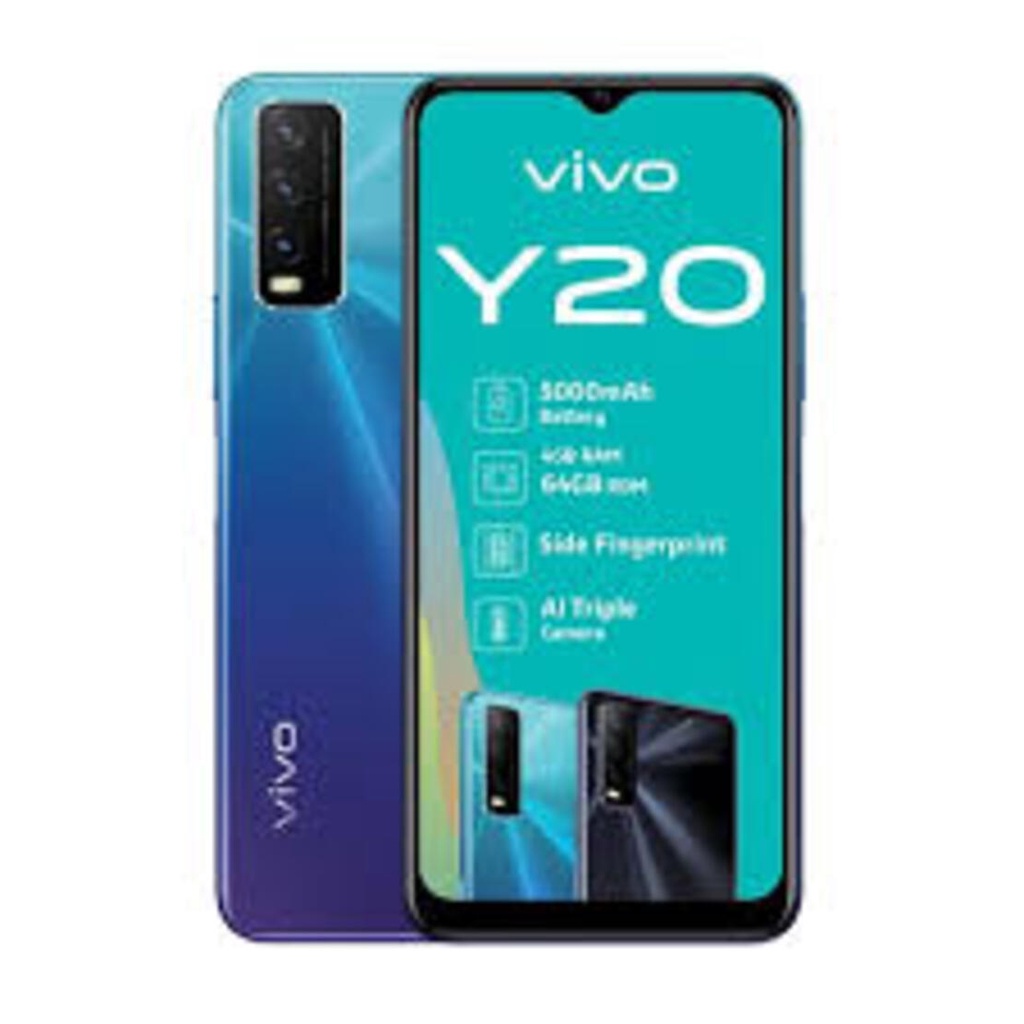 Điện thoại Vivo Y20 2022 ram 8/256G máy Chính Hãng, cấu hình cao ngất, chiến mọi game nặng siêu mượt - GGS 04