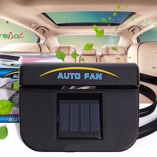 Quạt thông gió ô tô, quạt tản nhiệt trên xe hơi năng lượng mặt trời Auto Fan