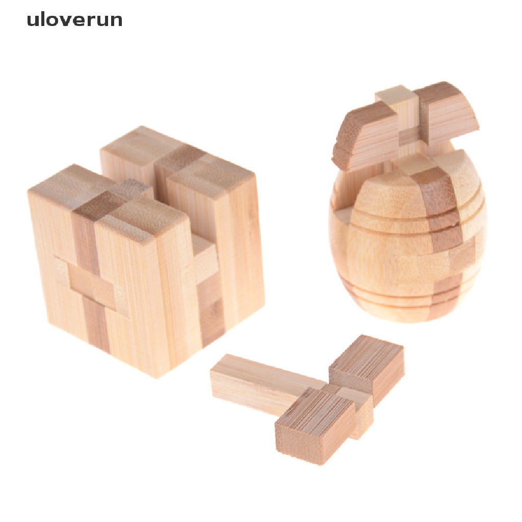 Khối Gỗ 3D Thử IQ Rèn Luyện Trí Não Thời Trang