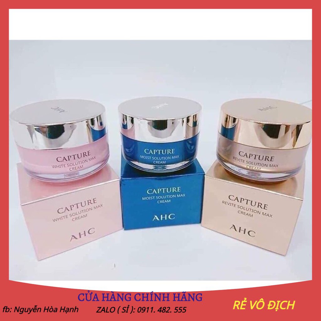 KEM DƯỠNG DA AHC CAPTURE SOLUTION MAX CREAM
