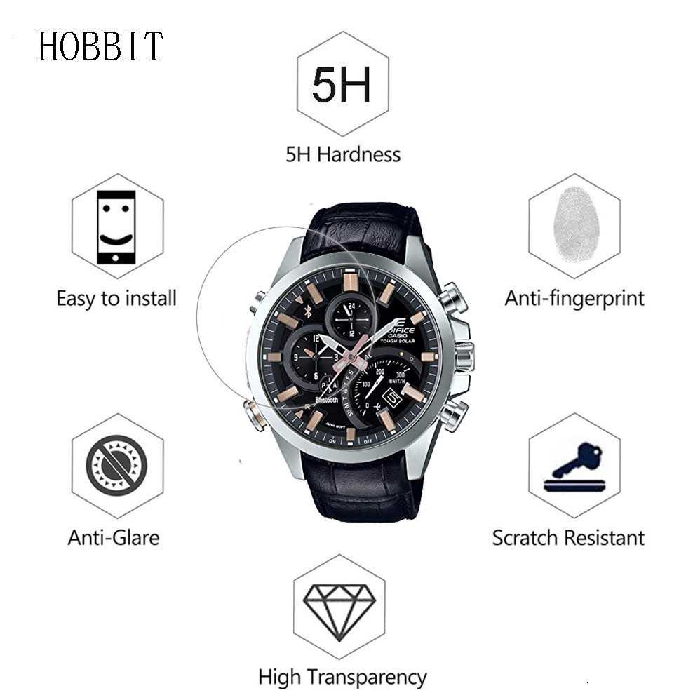 YIFILM Bộ 3 Miếng Dán Trong Suốt Bảo Vệ Màn Hình Chống Trầy Cho Đồng Hồ Casio Dw5600 Dw5610