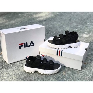 [ Chinh Hang ] Giày Sandals Fila đen