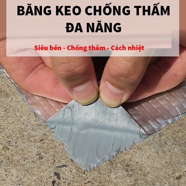 Băng keo chống thấm tiện ích đến từ Nhật Bản