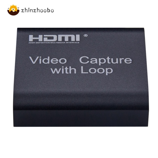 4K HD Video Capture Card USB Loop 2.0 Cards Live Streaming Video Recording