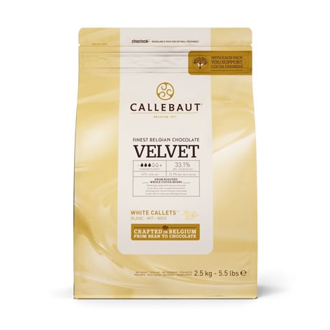 Socola hạt nút trắng 32% Callebaut 100gr & 200gr