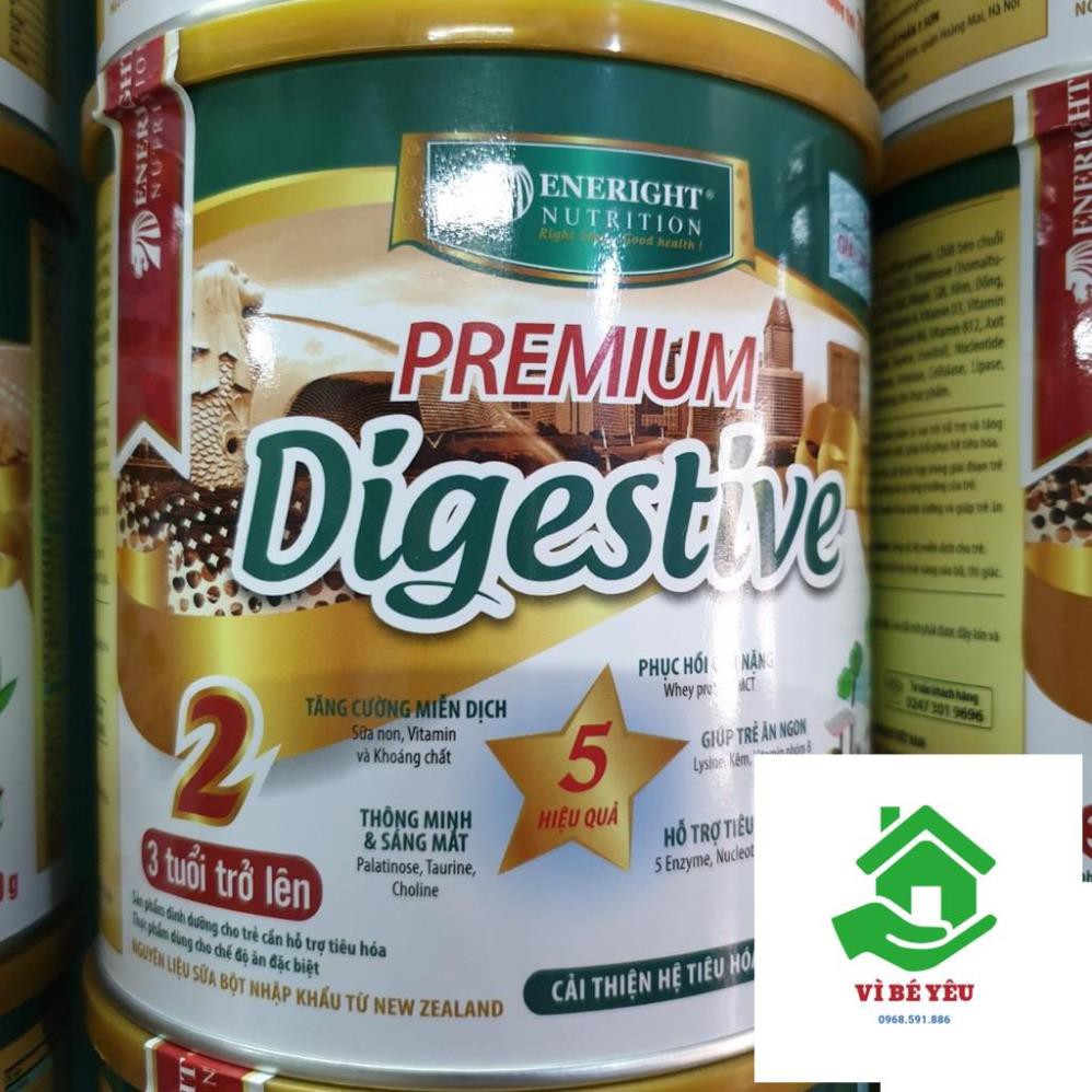 Combo 3 lon Sữa Premium Digestive 2 loại 700g Date 01/2022